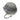 Gray bucket hat with wide brim, padded crown, and adjustable chin cord.