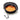 Black bucket hat open view showing orange breathable mesh lining and chin cord