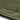 Olive neck gaiter close-up of embroidered logo and hem