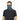 All-weather neck gaiter, navy topographic map with white contour lines on face