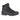 Black 6in trekking boot with lace-up closure, padded ankle collar, and rugged outsole.
