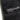 Black fabric wallet composition label with 500D nylon and YKK zippers