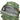 Camouflage backpack open top with gray lining, mesh pocket, and zipper closure