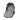 Camouflage backpack open interior with gray lining and zippered access pocket