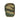 Green camouflage utility pouch with side zipper and embossed PENTAGON logo