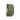 Olive tactical backpack back view with shoulder straps and MOLLE panels