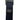 Navy nylon belt strap close-up with composition tag and woven webbing