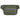 Olive concealment pouch with front zipper compartment and adjustable belt strap