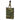 Single rifle magazine pouch in green camo with bungee lanyard and MOLLE straps