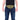 Olive waist pouch worn on jeans with logo patch and zippered front pocket