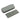 Cinder grey felt insert and matching pouch halves with stitched border and label patch