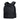 Black tactical vest with front MOLLE grid panels and padded shoulder straps