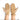 Coyote short cuff pilot gloves with tan leather-look panels and stitched seams