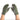 Olive short cuff pilot gloves with stitched finger seams and soft fabric body