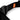 Black webbing tactical belt with black buckle housing and orange logo tag
