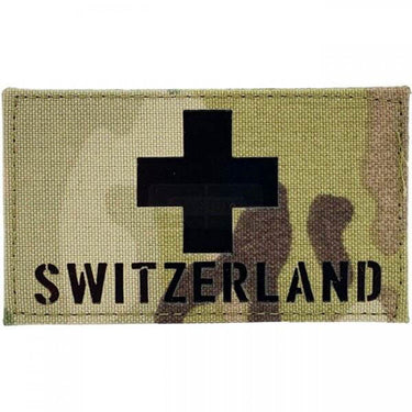 Pitchfork Switzerland IR Cordura Patch 90x50mm Multicam