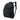25L tactical backpack in black with front zip pocket and padded adjustable shoulder strap