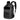 Helikon EDC 21L MOLLE nylon backpack, dark grey melange, front pocket with shoulder strap