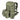 Olive green 35L tactical backpack with front flap and multiple zippered pouches.
