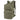 25L tactical backpack in olive green, front pouch, MOLLE webbing, mesh back panel