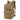 25L tactical backpack in tan, front pouch, MOLLE webbing, padded shoulder straps