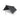 Dark gray shelter cape with slanted panel and triangular side panel, weather cover