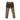 Two-tone outdoor cargo pants with olive-brown top and tan lower panels