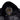 Black leather flight jacket neck label view with shearling collar and zipper tabs