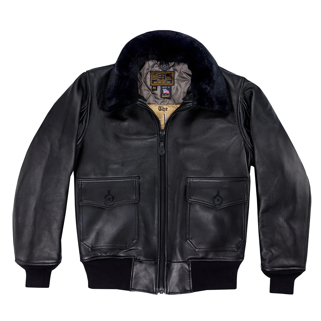 Cockpit USA US Navy G-1 Lambskin Flight Jacket – Hong Kong MG