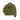 Jacket-shaped collectible pin with olive flight-jacket patches and gold trim