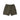 Olive raindrop camo vintage field shorts with elastic waist and side cargo pockets