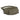 Olive tan waist pack with front zipper pocket, side pull tab, and adjustable strap