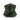 All-weather neck scarf in olive green, textured draped cowl