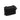 MOLLE belt pouch with front MOLLE grid and side pull tab, dark