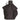 Black MOLLE canteen pouch with carry handle and front strap pockets.
