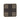 Hook-and-loop medical cross patch, black and charcoal square with raised cross