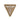 Dark coyote 3D PVC medical patch with winged caduceus emblem, triangular shape