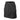 Black ripstop tactical skirt with front panel seams and utility pockets