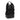 Black tactical dry bag backpack with front webbing straps and top carry handle
