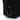 Black kids assault backpack with molded carabiner front and webbing panels