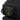 Black kids assault backpack with gold embroidered bull logo on front pouch