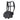 Black Cordura belt rig with shoulder harness and front zip pouch, side expansion