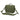 Medium courier bag in olive green with gray front panel and adjustable shoulder strap