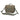 Medium courier bag in tan with greenish front panel and adjustable shoulder strap