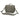 Medium courier bag in olive with gray front flap pocket and shoulder strap