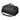 Black training duffel bag with top handles, front zip pocket, shoulder strap