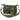 Green camouflage tactical shoulder bag with two zip front pockets and adjustable strap