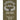 Back embroidery patch with AIRBORNE text and parachute wings crest in white on olive.