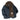 Bedford cord jacket in dark navy with shearling lining and inner label tag.