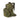 28L tactical backpack in green camouflage, padded straps and front zip pockets.